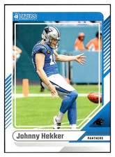Johnny Hekker 2024 Donruss #24 Carolina Panthers Football Card *302
