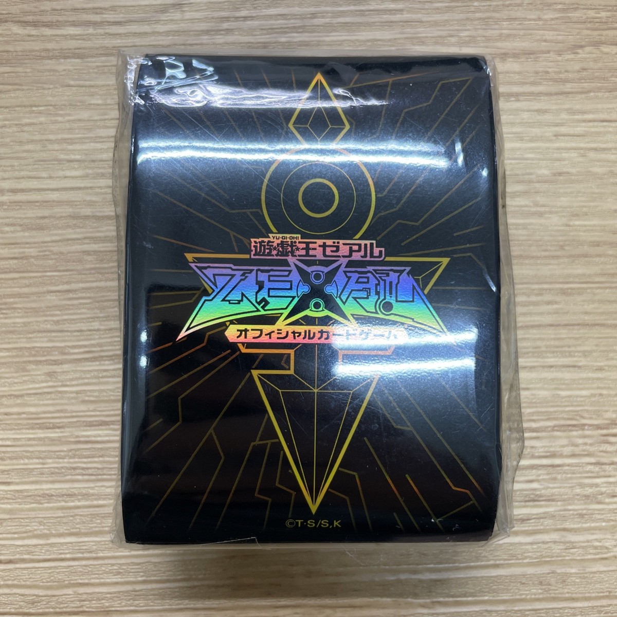 yugioh zexal logo Emperor's Key sleeves 100 black japan