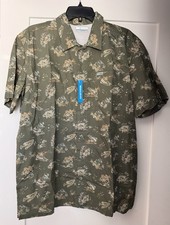 Columbia PFG Men's Short Sleeve Button-Up Size Medium