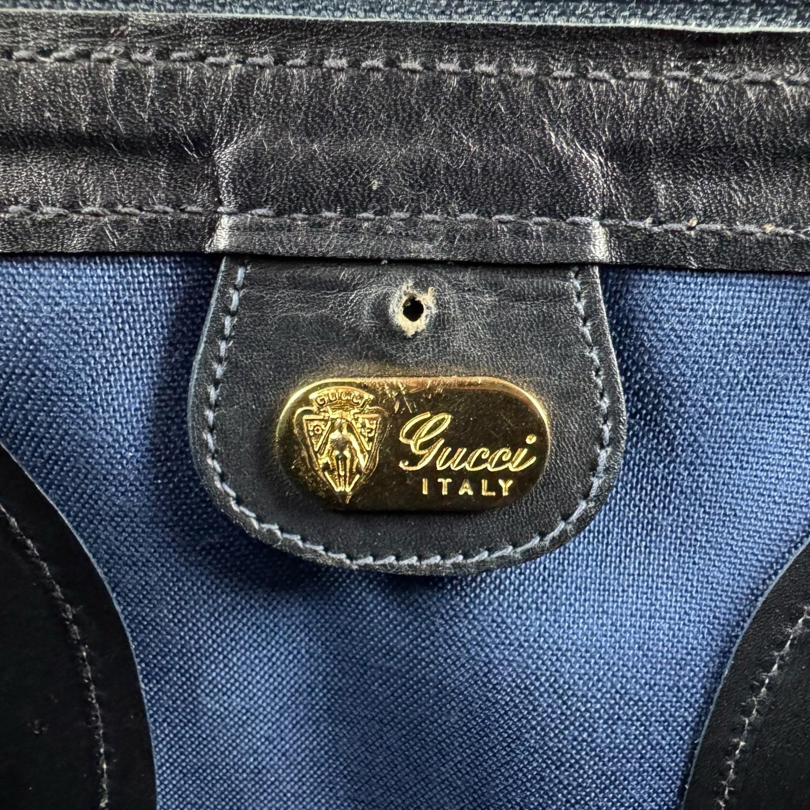 Gucci Vintage Micro GG Travel Bag thumbnail 8