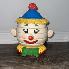 Texas Instruments Talking Stack-A-Round Clarence the Clown VTG 1990s WORKING Toy