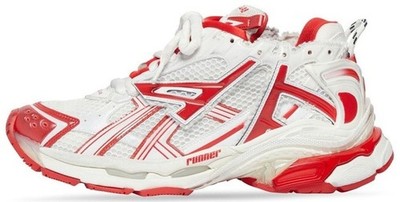 Balenciaga Runner Sneaker White Red for sale | eBay