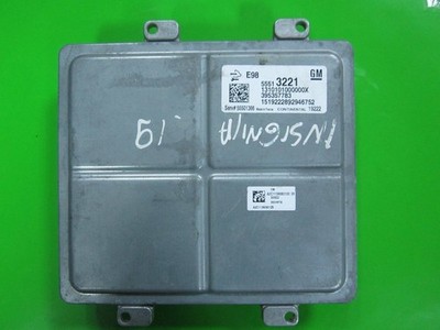 ECU Engine Control Unit Opel Insignia 1.6 55513221 ACDELCO E98