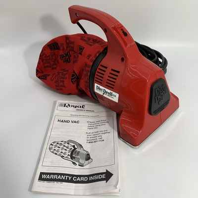 #ad #ad Vintage Dirt Devil Plus 08130 Handheld Vacuum Cleaner USA Royal Tested Free Ship $34.87