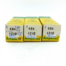 3 X 6X4 AMPEREX BUGLE BOY TUBE. 60er Jahre MULLARD PROD. B-CODES. 38. CB397