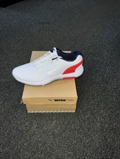Puma Alphacat Nitro White Red & Navy Size 9 WOR 