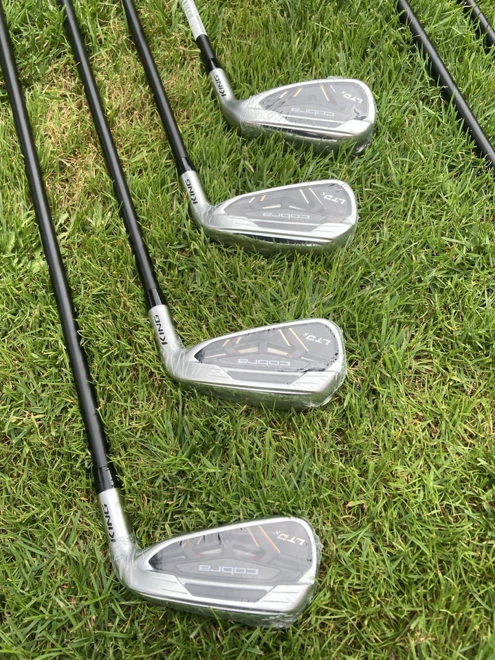 Brand New Cobra LTDx Irons Set 5-SW (x7 Clubs) / KBS Graphite Senior A Flex / RH - Image 4 of 4