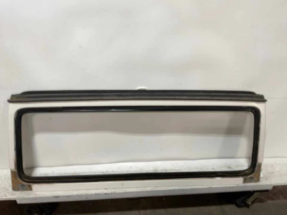 Marco de parabrisas Jeep TJ Wrangler OEM solo PW1 blanco 2003-2006 13359 Foto 2 de 4