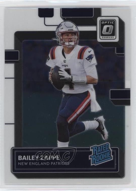2022 Panini Donruss Optic Rated Rookie Bailey Zappe #229 11s8