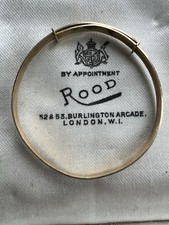 9ct Vintage Yellow Gold Baby Bangle -bracelet