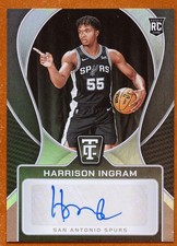 Harrison Ingram 2024-25 Panini Totally Certified Signatures #TCS-ING (AU, RC)