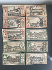 Lot Notgeld 50 Fünfzig Pfennig der Stadt Berlin Stadtkassenschein 18 Stück