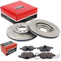 Mapco Bremsscheiben 285Mm + BelÄGe Vorne Passend FüR Opel Signum Vectra Saab 9-3
