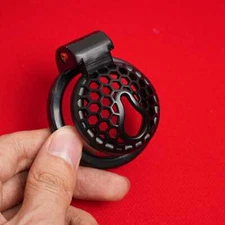 NEW 3D Printed Chastity Cage Male Chastity Device Mini Lock Arc Rings Restraint 