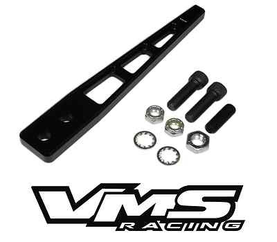 VMS BILLET ALUMINUM STRAIGHT 8'' BLACK SHIFTER HANDLE ARM LEVER TREMEC T5 T45 T56