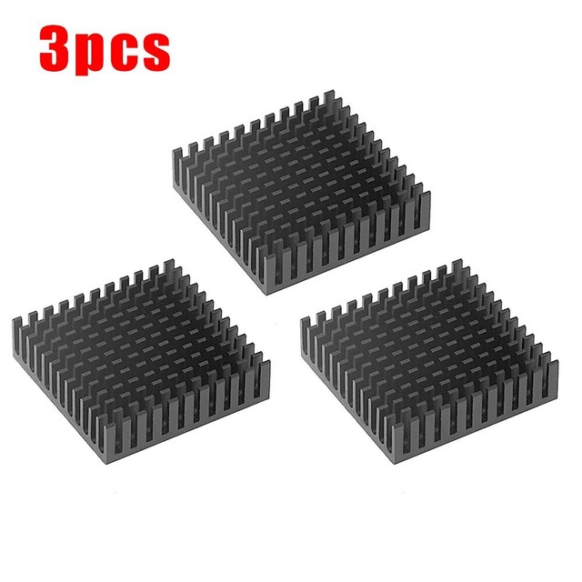 Practical 3D Accessory Accessories Radiator W/ Thermal Adhesive Backing 3 pcs Practical 3D Accessory Accessories Radiator W/ Thermal Adhesive Backing 3 pcs