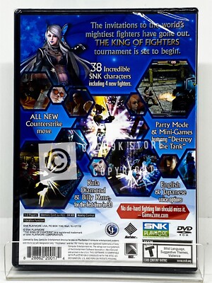 ps2ソフト The King of Fighters 2006 - PS2 - Brand New | Factory Sealed