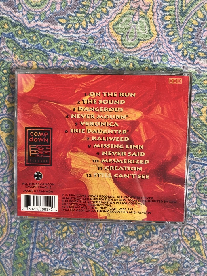 The Sound by Fujahtive (CD, 1994, импортные, Come Down Records) регги - Изображение 3 из 3