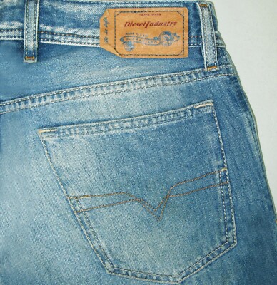 Jean Diesel Waykee Regular Straight - Taille W28 L30, Bleu, Neuf Avec étiquettes