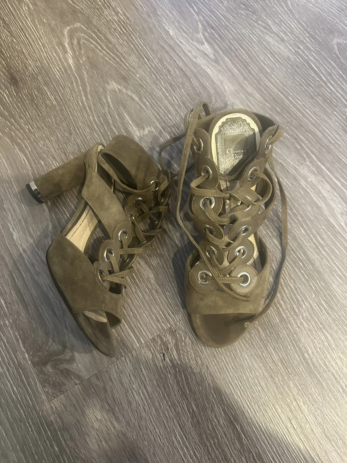 Talons à lacets Dior