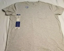 Men's UniPro Qwick-Dry Pocket Tee Shirt Heather Gray New with Tags Size 3X
