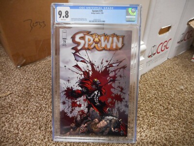 Spawn 79 cgc 9.8 Image 1999 WHITE pgs NM MINT Todd McFarlane GREAT Capullo cover
