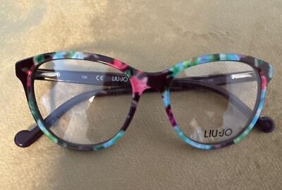 Brille Neu Liu Jo LJ2642 513 Flowers on Purple 51 mm