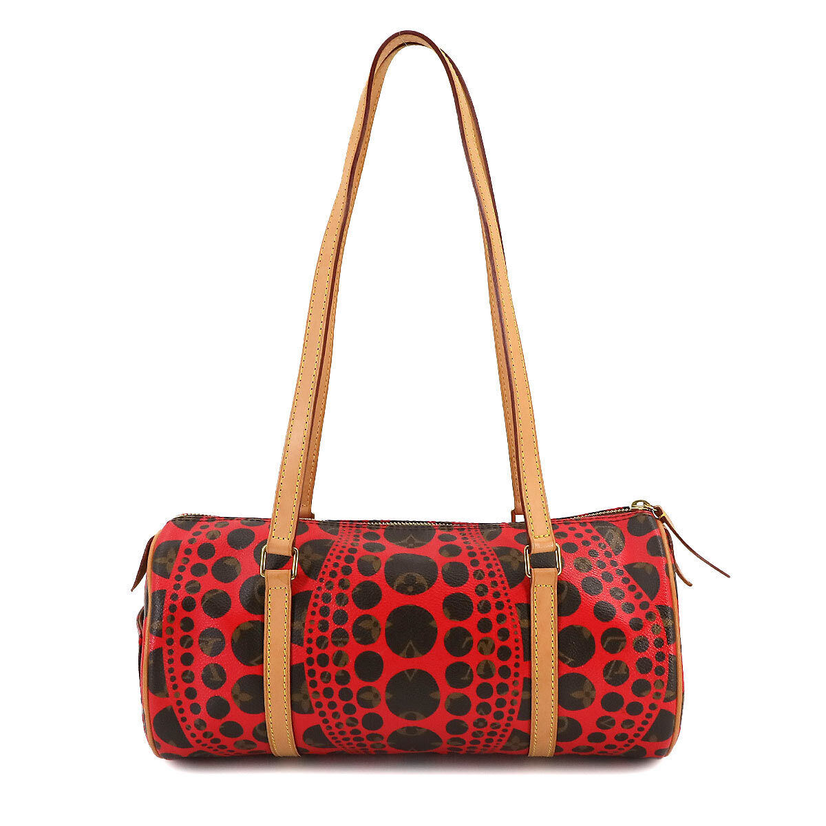 LOUIS VUITTON Monogram Pumpkin Dot Papillon Shoulder Bag LOUIS VUITTON Monogram Pumpkin Dot Papillon Shoulder Bag