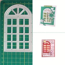Window Metal Cutting Dies Scrapbooking Paper Crafts Embossing Stencils Template