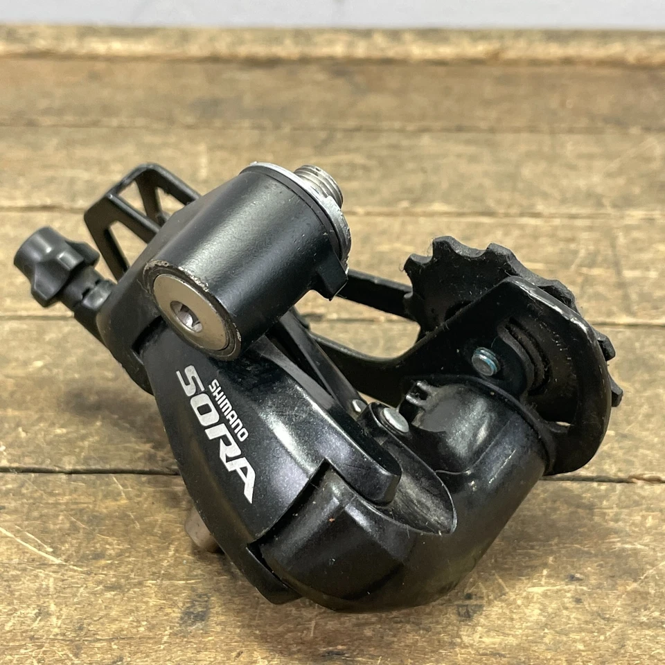 Vintage Shimano Sora Rear Derailleur RD-3500 Black LONG Cage Road MTB A3 - Image 2 of 4