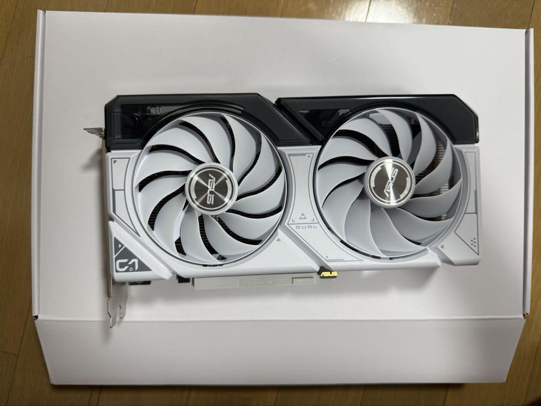 ASUS Dual GeForce RTX 8GB GDDR6 4060 Ti White OC Edition Graphics
