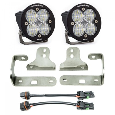 Baja Designs Squadron-R Pro LED Fog Light Kit For 18-24 Jeep Wrangler/Gladiator