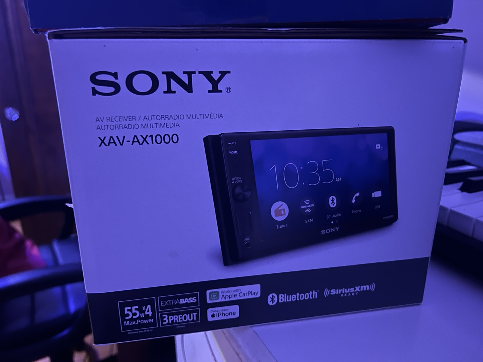 Sony XAVAX1000 6.2" Apple CarPlay Media Receiver with Bluetooth eBay