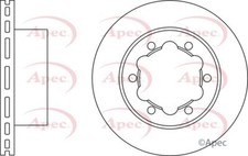 Image of Apec Brake Disc Rear Single 2E0615601 9064230112 5028906088507 DSK2450
