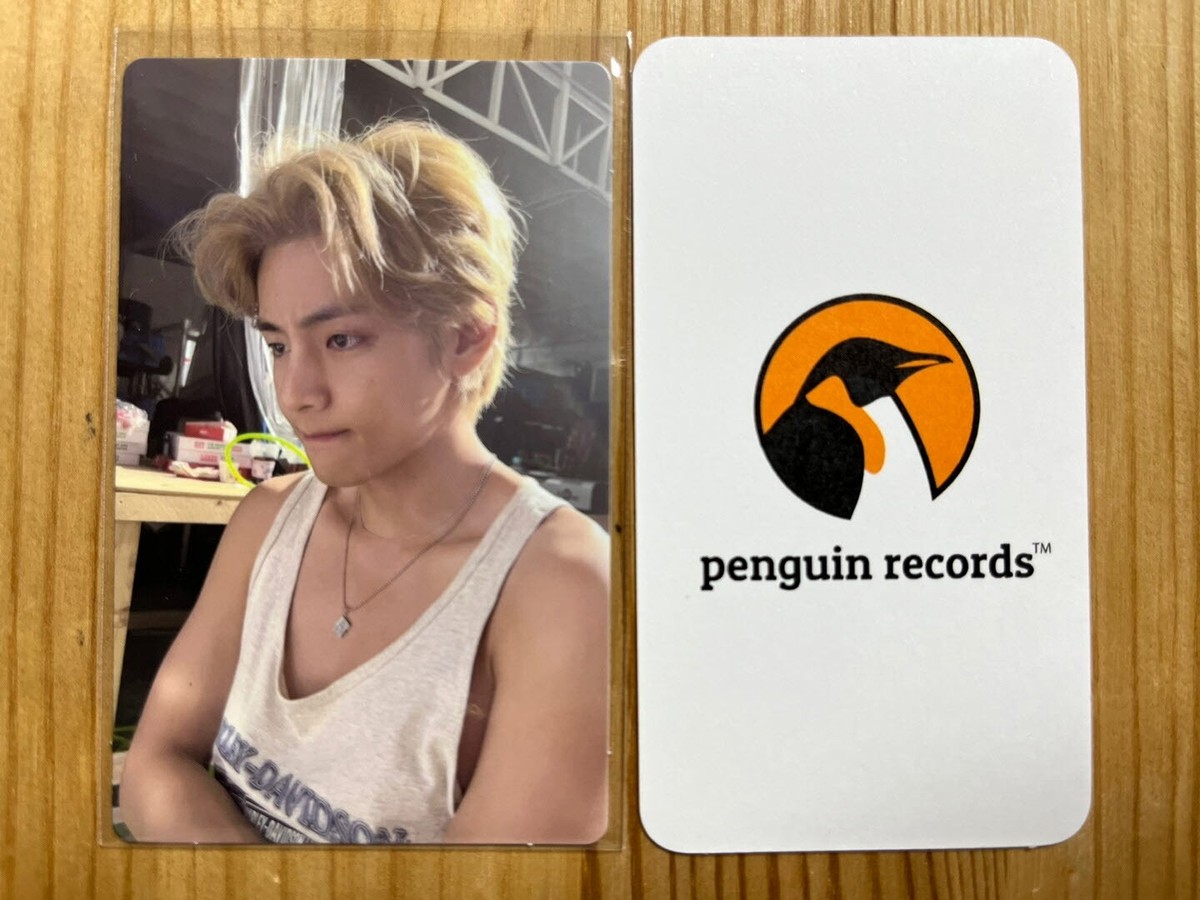 BTS V - Layover M2U RECORD SOUNDWAVE LUCKY DRAW PHOTO CARD