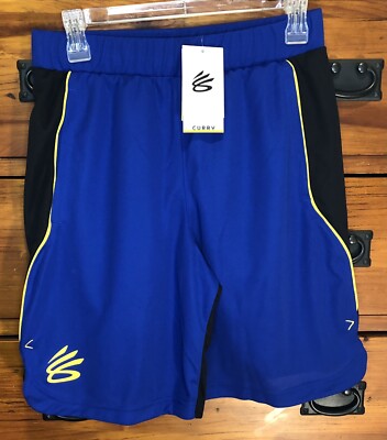 Under Armour UA Curry UNDRTD Splash Shorts Blue/Black Men's