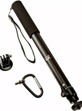 XSories  Big U-Shot  Telescoping Camera Pole  Go Pro Tripod Mount  Black