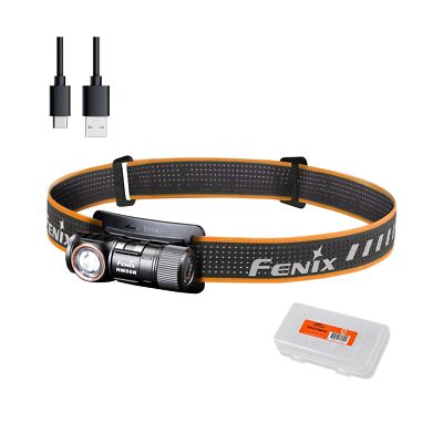 Fenix HM50R v2.0 Headlamp, 700 Lumen USB-C Rechargeable Lightweight with Whit...