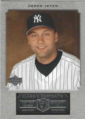 DEREK JETER 2003 UPPER DECK CLASSIC PORTRAITS #30 NEW YORK YANKEES