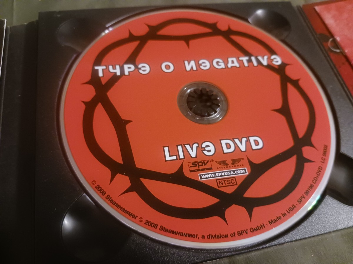 Dead Again [Bonus DVD] by Type O Negative (CD/DVD , 2 Discs,2008