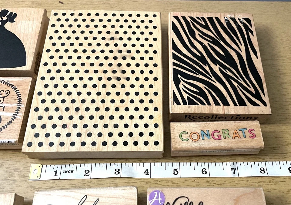 Lote de 43 estampillas de goma boda ducha cumpleaños felicitaciones amigos+++ Foto 4 de 4