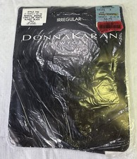 Vintage DKNY Donna Karan New York Sensual Shaper Almost Black Pantyhose Tights