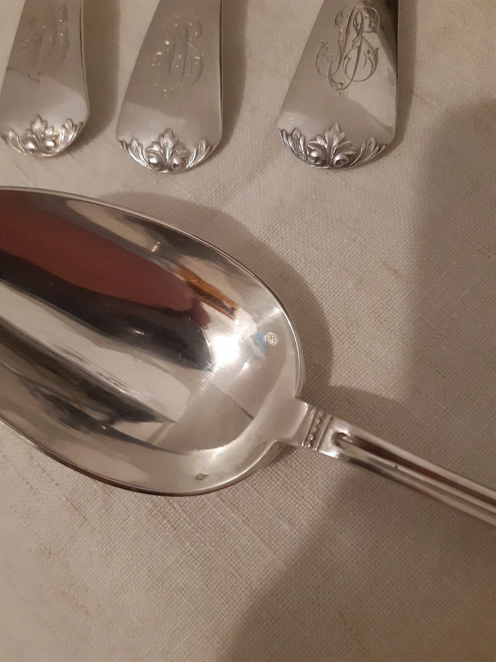 couverts en argent massif Minerve - Photo 3/3