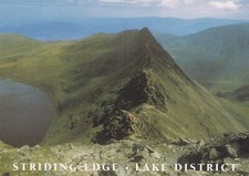 Postkarte - Schrittkante von Helvellyn - Ansi...