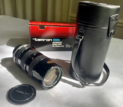 1979 Tamron Adaptall Zoom Camera Lens, Macro 70-150mm f/3.5 BBAR