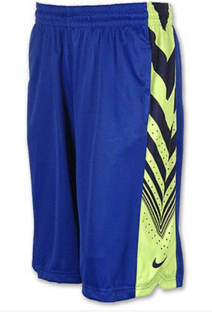 Nike Sequalizer Hyper blue/ volt Shorts Sz XL