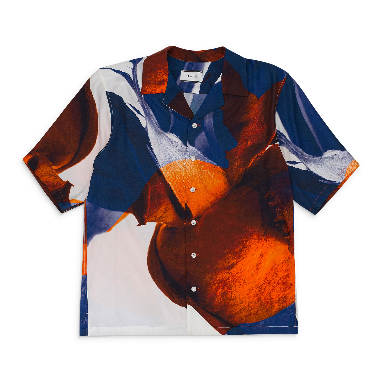 МНОГОЦВЕТНАЯ РУБАШКА НА ПУГОВИЦАХ С ЦВЕТОЧНЫМ ПРИНТОМ NWT TAAK, РАЗМЕР 3 $575