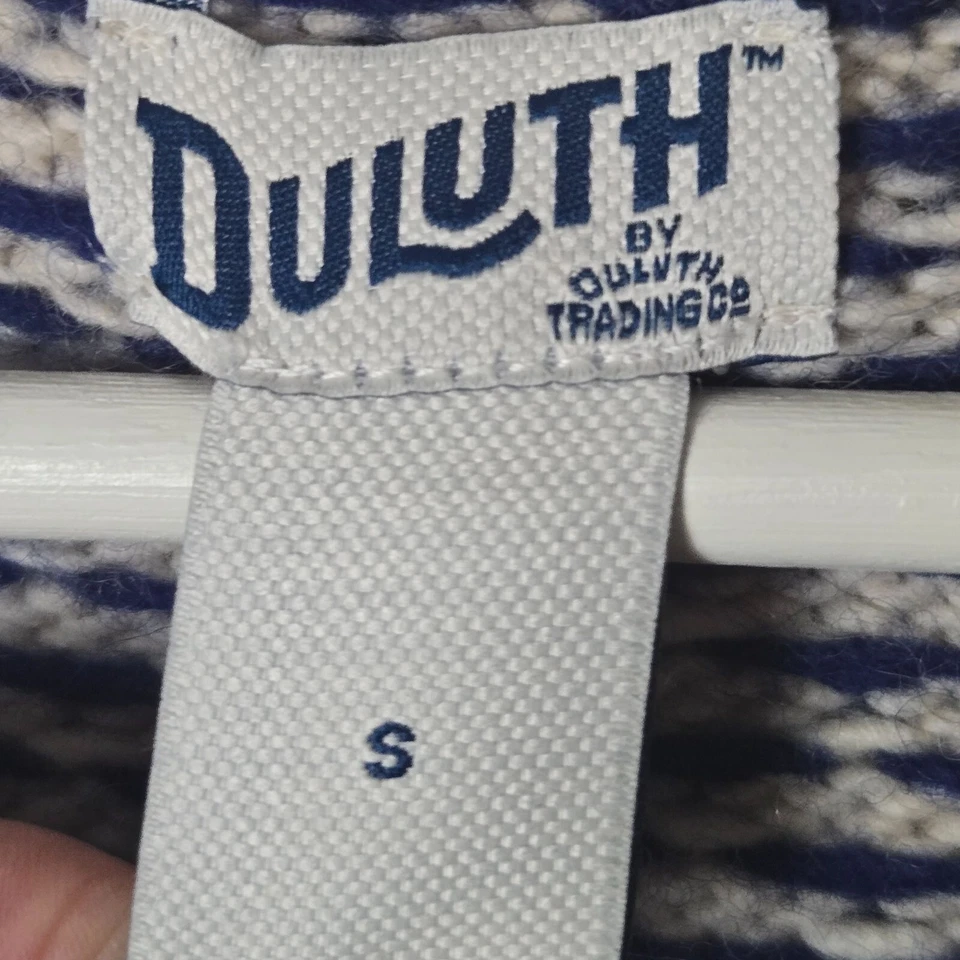 Suéter pulôver jacquard Duluth Trading Co feminino tamanho S lãpaca - Imagem 4 de 4