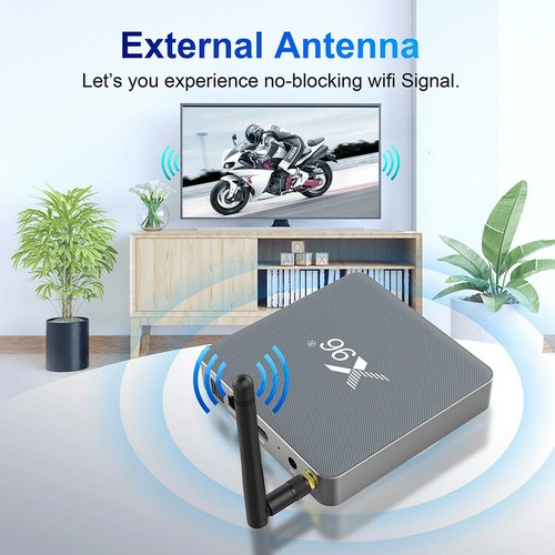 X96-X6 Android 11.0 8GB/64GB Bluetooth Doble WiFi 8K HDMI Media TV Box Antena - Imagen 10 de 18