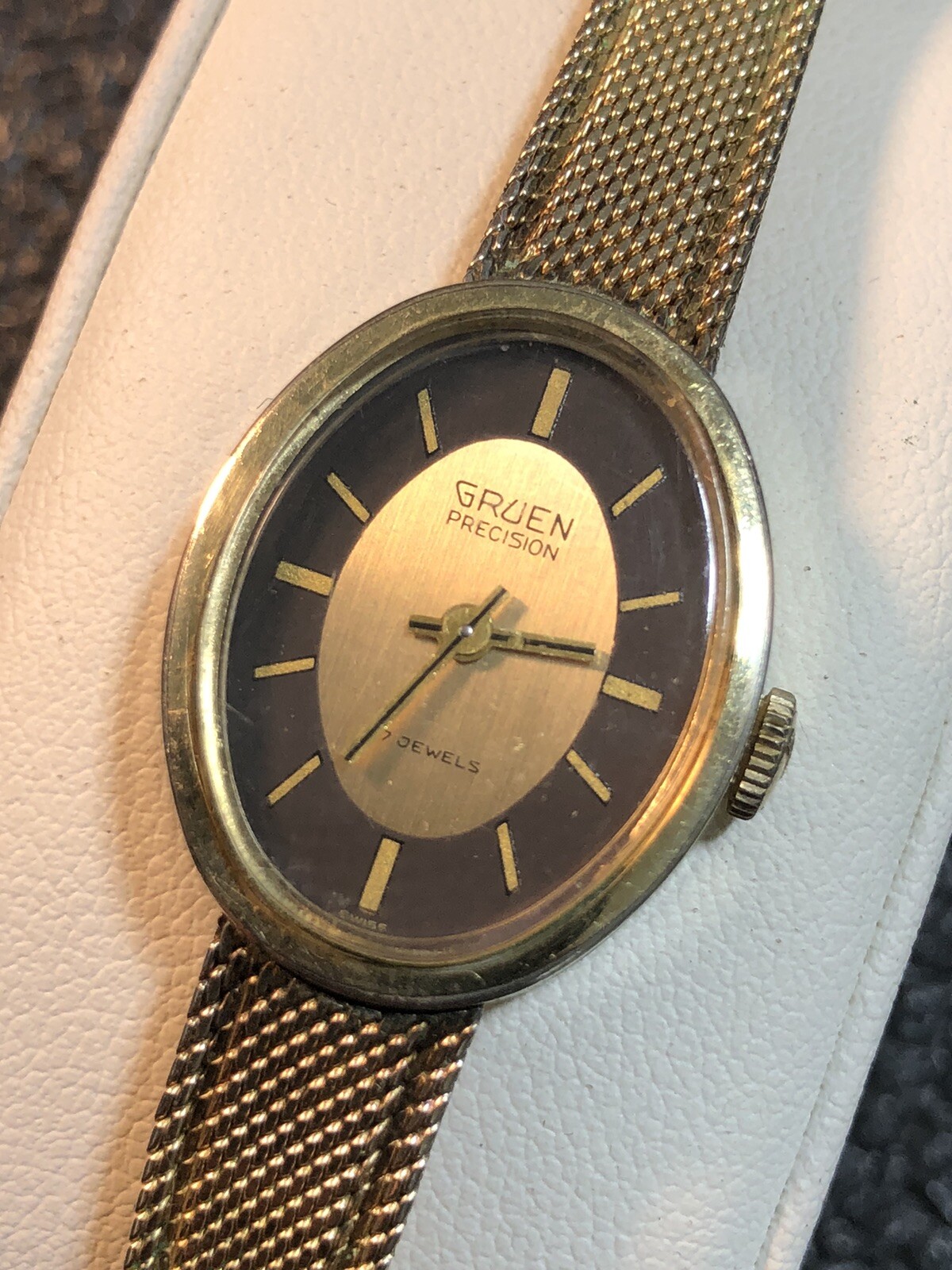 Gruen Precision Gruen Watch 10k Rgp Bezel Vintage Women's Gruen